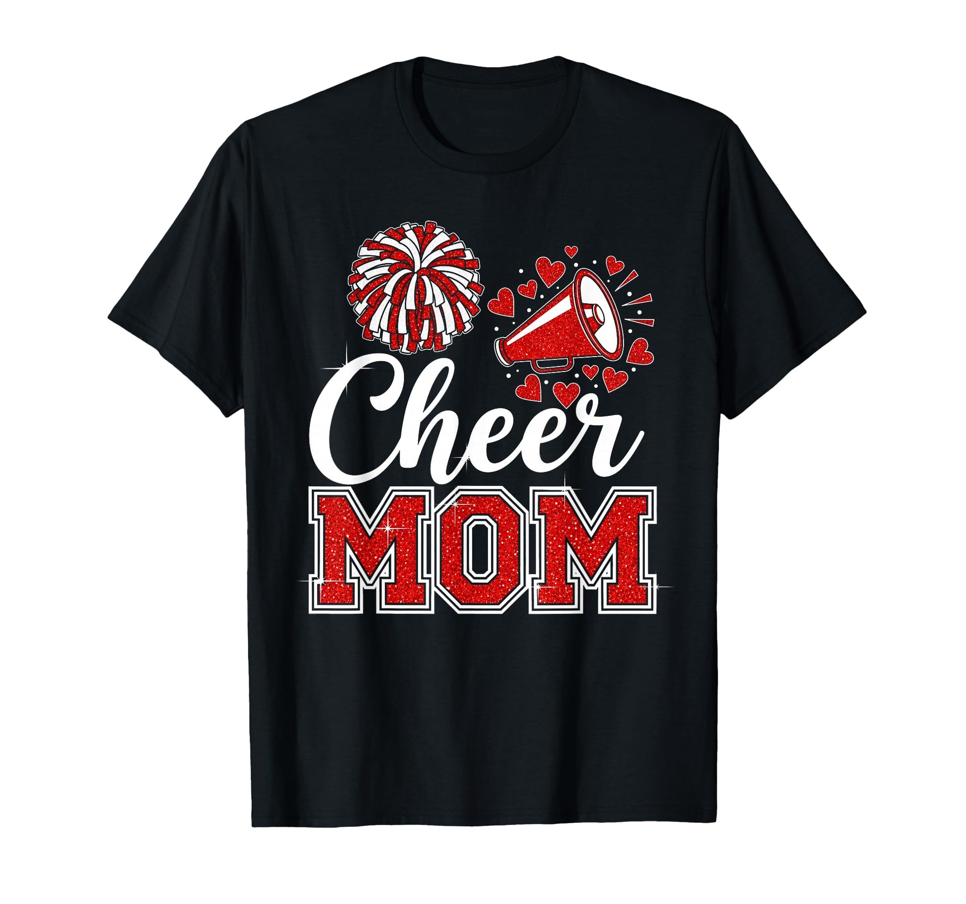 Cheer Mom Funny Mothers Day Cheerleader T-Shirt - Trendy Graphic Men Women - T-Shirt, Sweatshirt, Hoodie