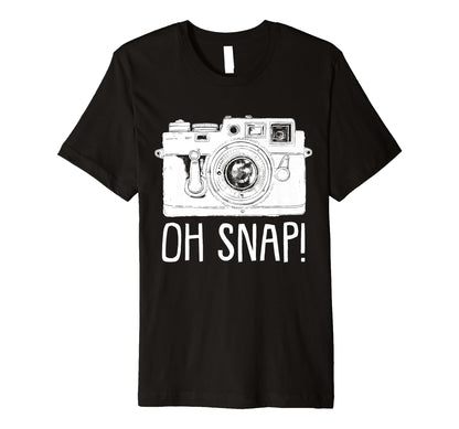 Photographer Camera Funny Photography T-Shirt - Graphic Print for Adults - T-Shirt, Sweatshirt, Hoodie