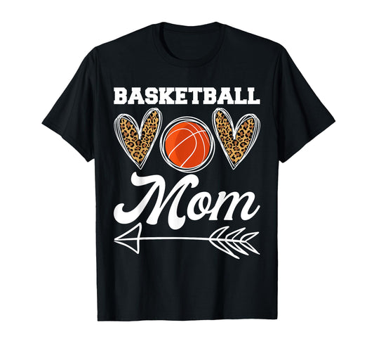 Basketball Mom Womens Basketball T-Shirt - Novelty Apparel for Adults - T-Shirt, Sweatshirt, Hoodie