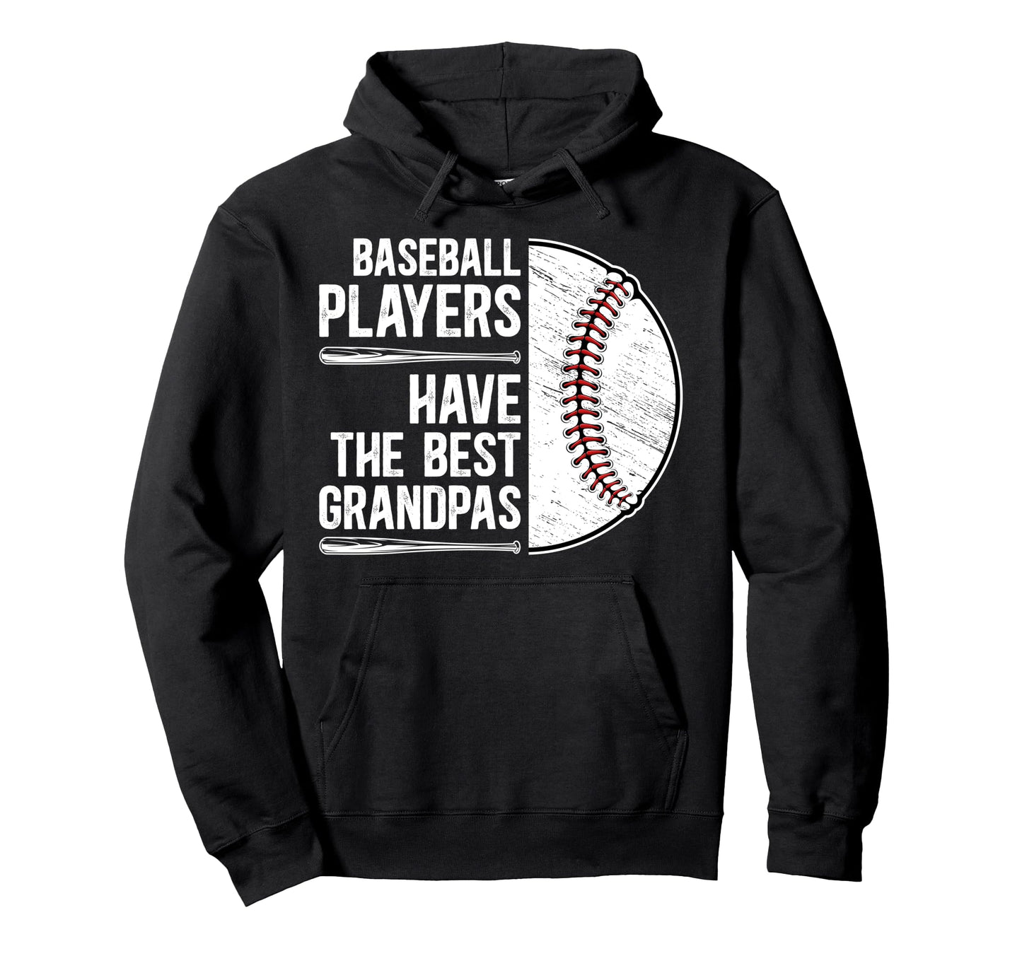 Best Baseball Grandpa Baseball Player Hoodie - Novelty Apparel Men Women - T-Shirt, Sweatshirt, Hoodie