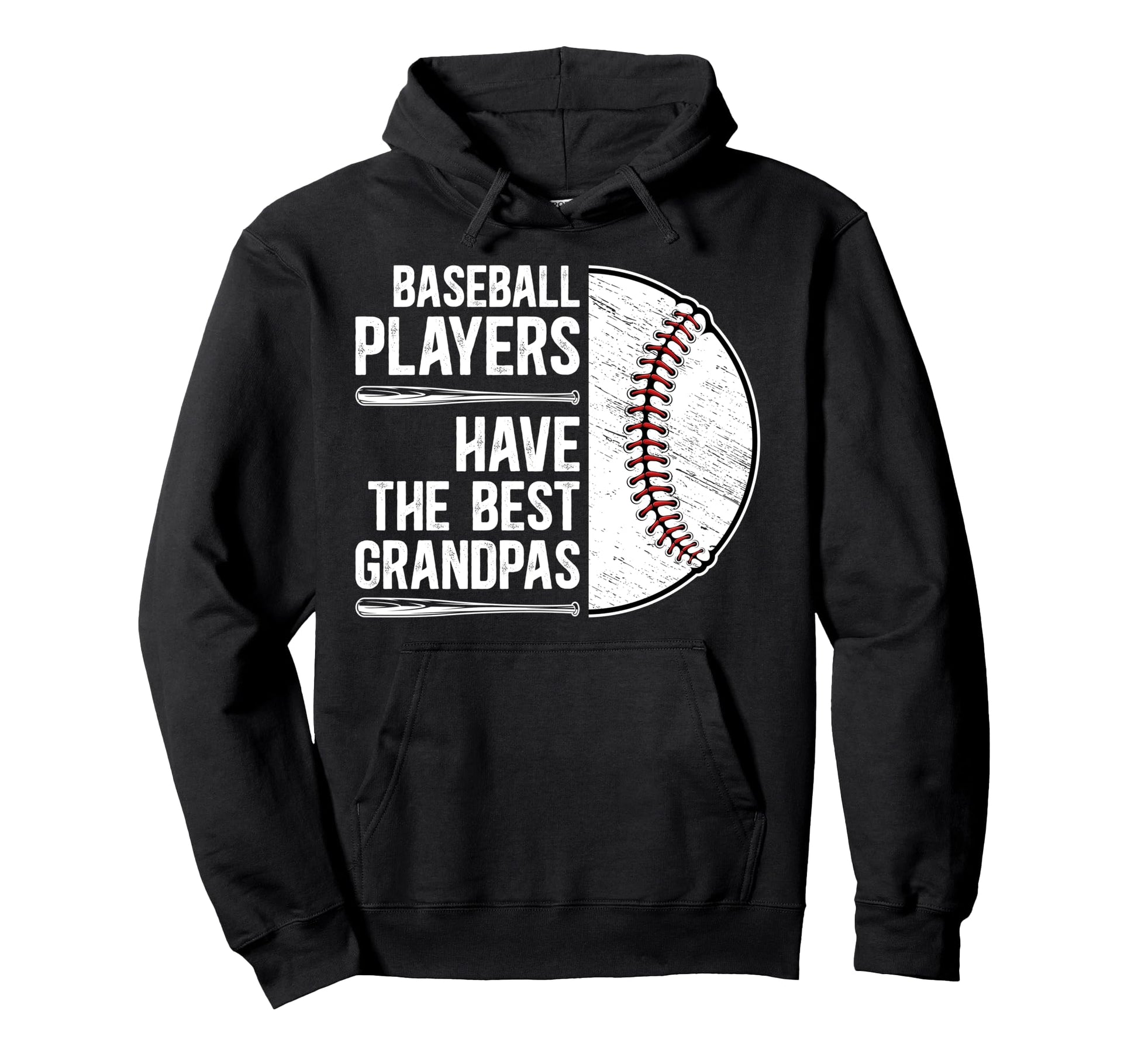 Best Baseball Grandpa Baseball Player Hoodie - Novelty Apparel Men Women - T-Shirt, Sweatshirt, Hoodie