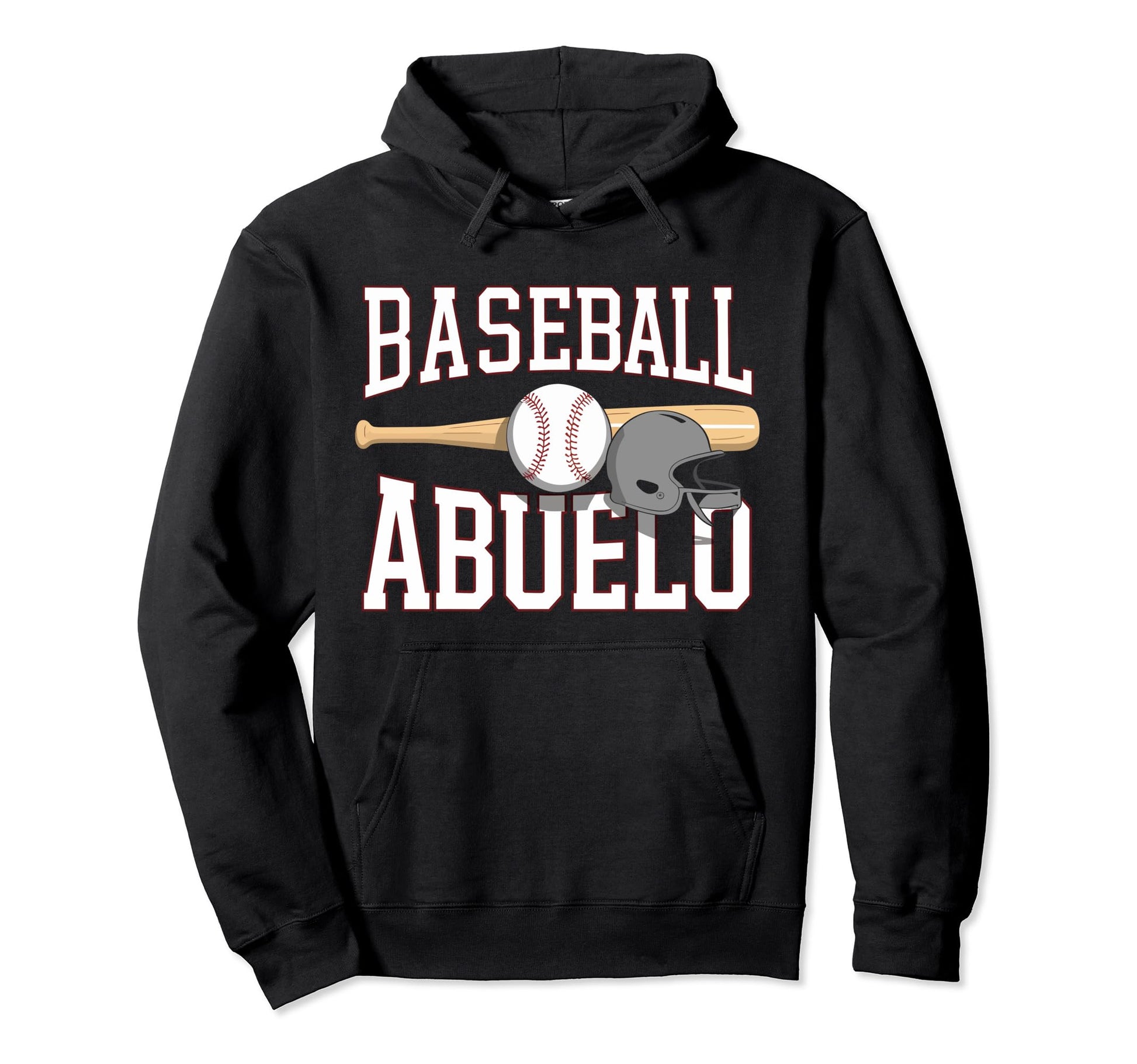 Baseball Grandpa Grandfather Gramps Hoodie - Custom Art Print for Adults - T-Shirt, Sweatshirt, Hoodie