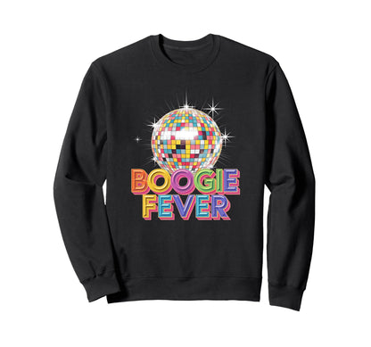 Disco Ball Boogie Fever Discoball Sweatshirt - Streetwear Style for Adults - T-Shirt, Sweatshirt, Hoodie