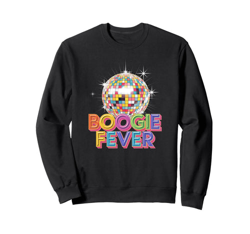 Disco Ball Boogie Fever Discoball Sweatshirt - Streetwear Style for Adults - T-Shirt, Sweatshirt, Hoodie