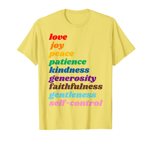 Funny Colorful Fruit Spirit Love Joy T-Shirt - Custom Art Print Men Women - T-Shirt, Sweatshirt, Hoodie