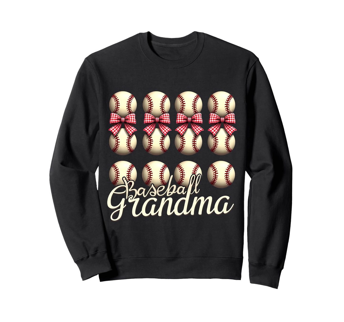 Baseball Grandma Baseball Lover Sweatshirt - Novelty Apparel Unisex - T-Shirt, Sweatshirt, Hoodie