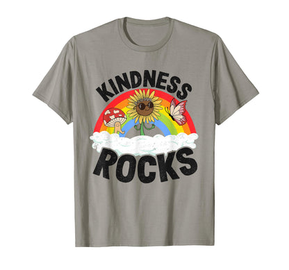 Anti Bullying Hippie Teacher T-Shirt - Aesthetic Graphic for Adults - T-Shirt, Sweatshirt, Hoodie