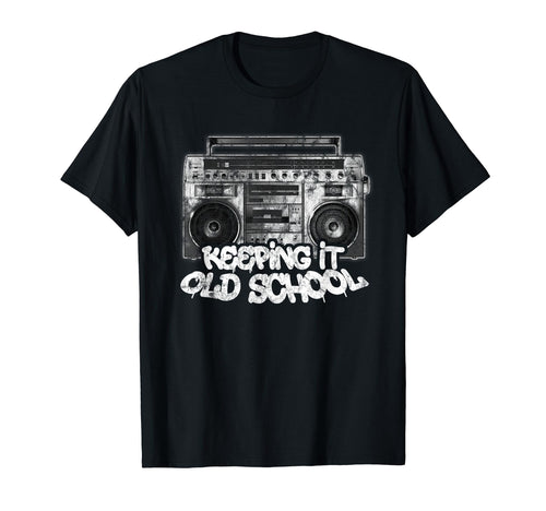 Keeping It Old School Old School T-Shirt - Graphic Print for Adults - T-Shirt, Sweatshirt, Hoodie
