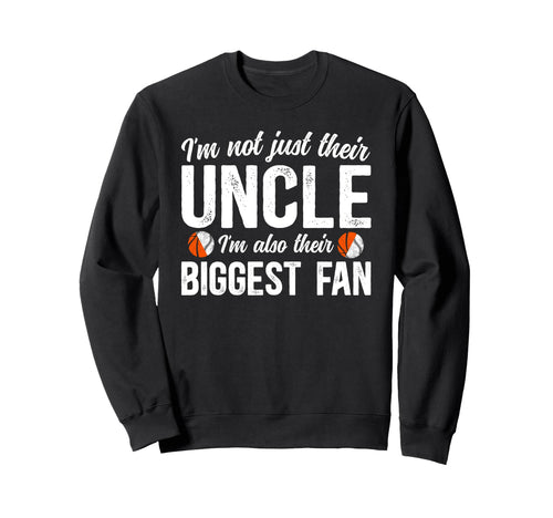 Their Biggest Fan Baseball Basketball Sweatshirt - Graphic Print Unisex - T-Shirt, Sweatshirt, Hoodie