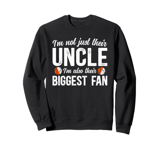 Their Biggest Fan Baseball Basketball Sweatshirt - Graphic Print Unisex - T-Shirt, Sweatshirt, Hoodie