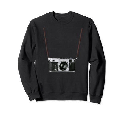 Camera Neck Strap Funny Novelty Sweatshirt - Graphic Print for Adults - T-Shirt, Sweatshirt, Hoodie