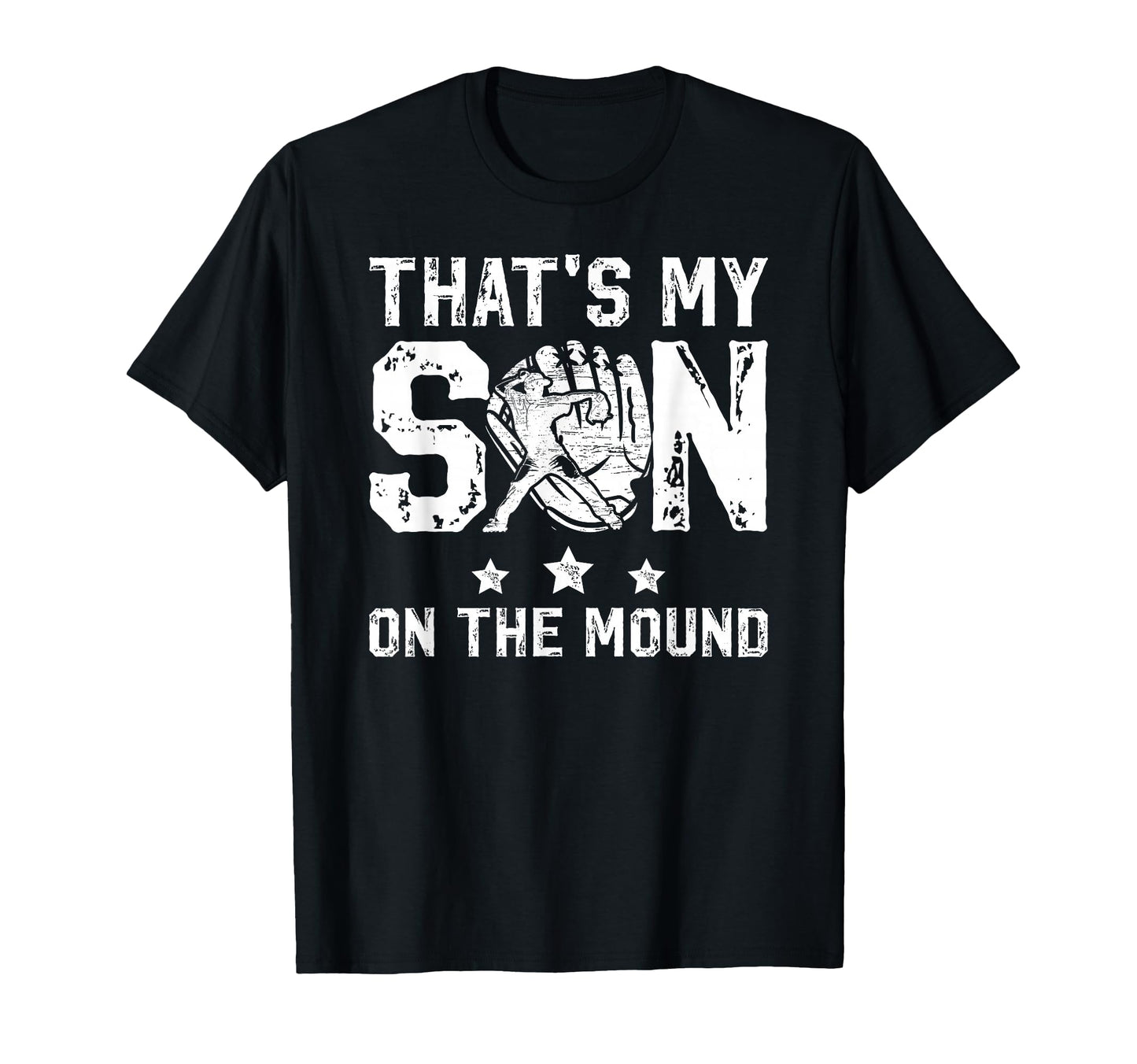 Thats My Son Baseball Pitcher Dad T-Shirt - Graphic Print Men Women - T-Shirt, Sweatshirt, Hoodie