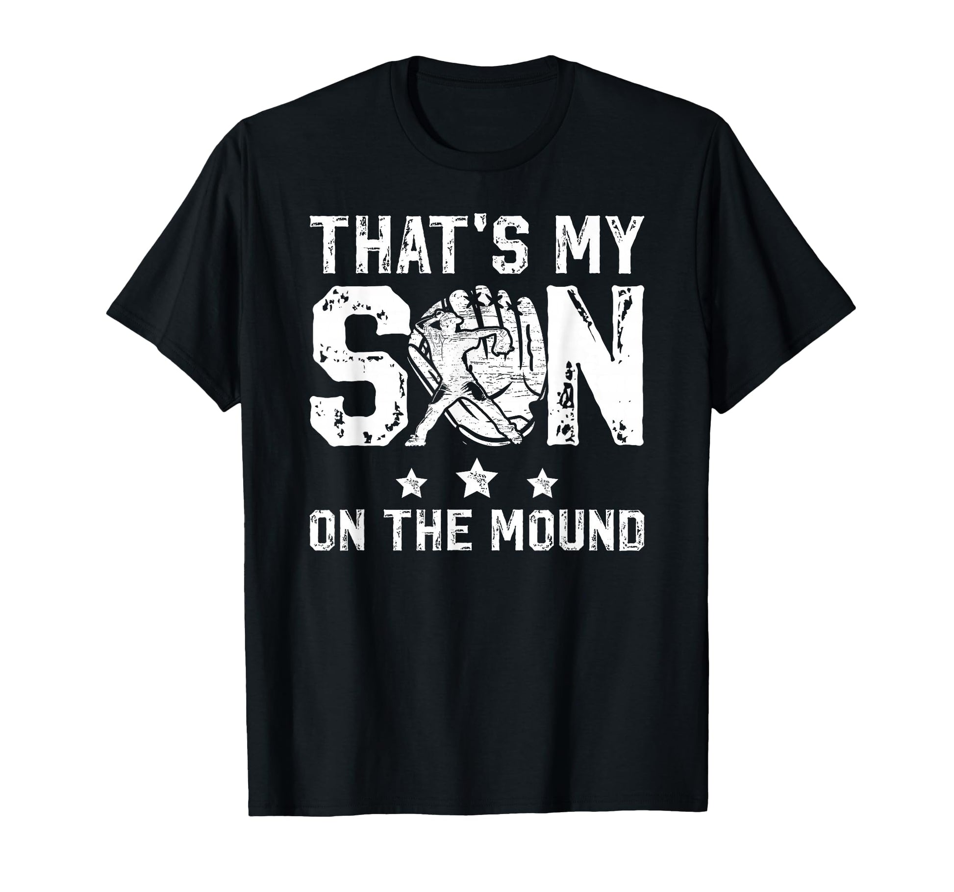 Thats My Son Baseball Pitcher Dad T-Shirt - Graphic Print Men Women - T-Shirt, Sweatshirt, Hoodie
