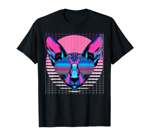 Oriental Shorthair Sunglasses Cat T-Shirt - Unique Graphic Men Women - T-Shirt, Sweatshirt, Hoodie