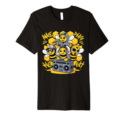 Bees Hip Hop Dance Crew Old School Rap T-Shirt - Novelty Apparel Men Women - T-Shirt, Sweatshirt, Hoodie