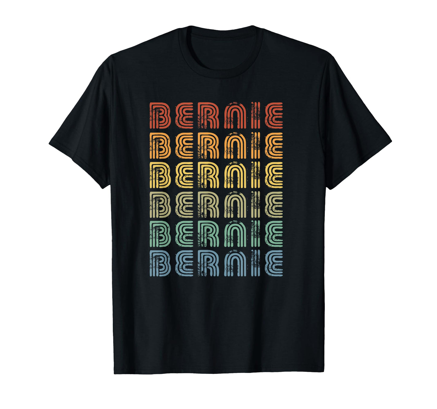 Bernie Sanders Rainbow Grunge Art T-Shirt - Streetwear Style Men Women - T-Shirt, Sweatshirt, Hoodie