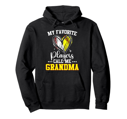 My Favorite Baseball Softball Hoodie - Casual Everyday Wear Men Women - T-Shirt, Sweatshirt, Hoodie