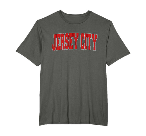 Jersey City Nj New Jersey Varsity T-Shirt - Streetwear Style for Adults - T-Shirt, Sweatshirt, Hoodie