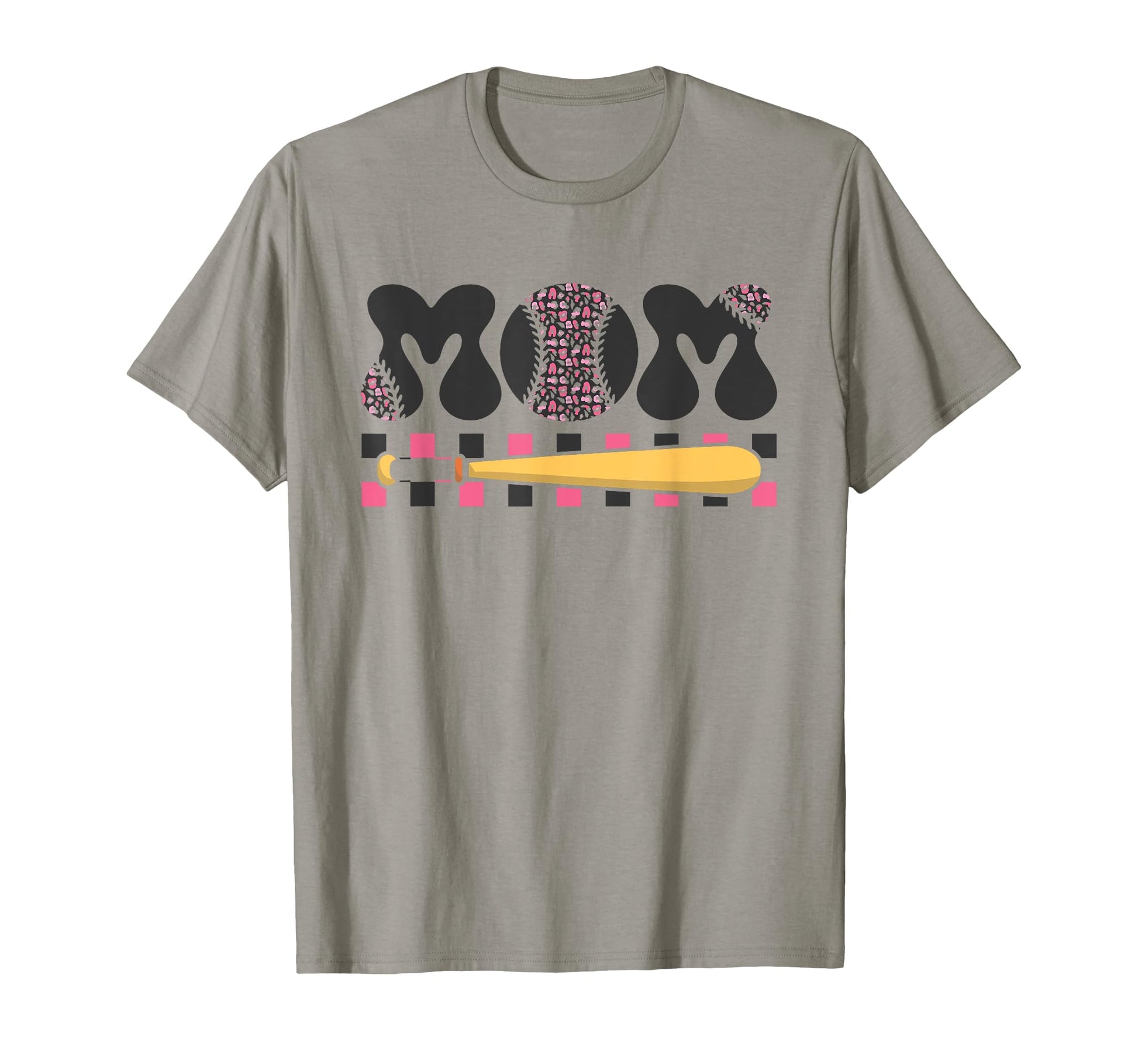 Baseball Softball Mom Mothers Day T-Shirt - Casual Everyday Wear Men Women - T-Shirt, Sweatshirt, Hoodie
