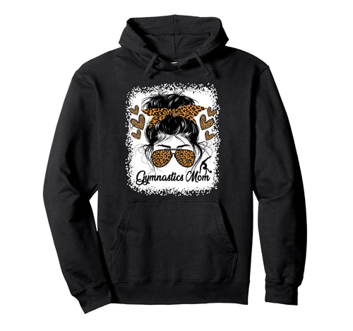 Gymnastics Mom Gymnast Stylish Sports Hoodie - Minimalist Print Men Women - T-Shirt, Sweatshirt, Hoodie