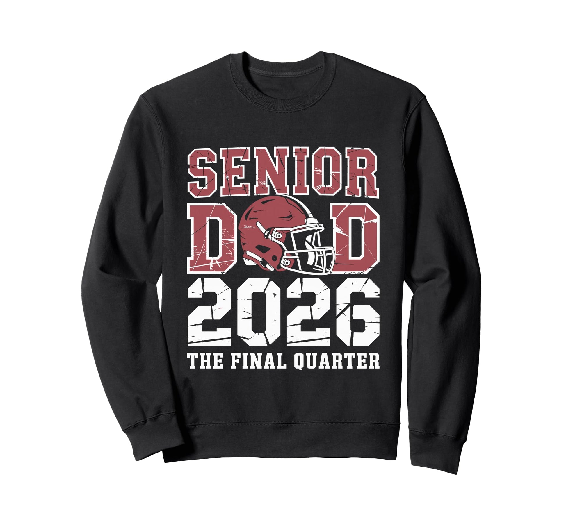 Senior Football Dad Father Final Sweatshirt - Custom Art Print for Adults - T-Shirt, Sweatshirt, Hoodie