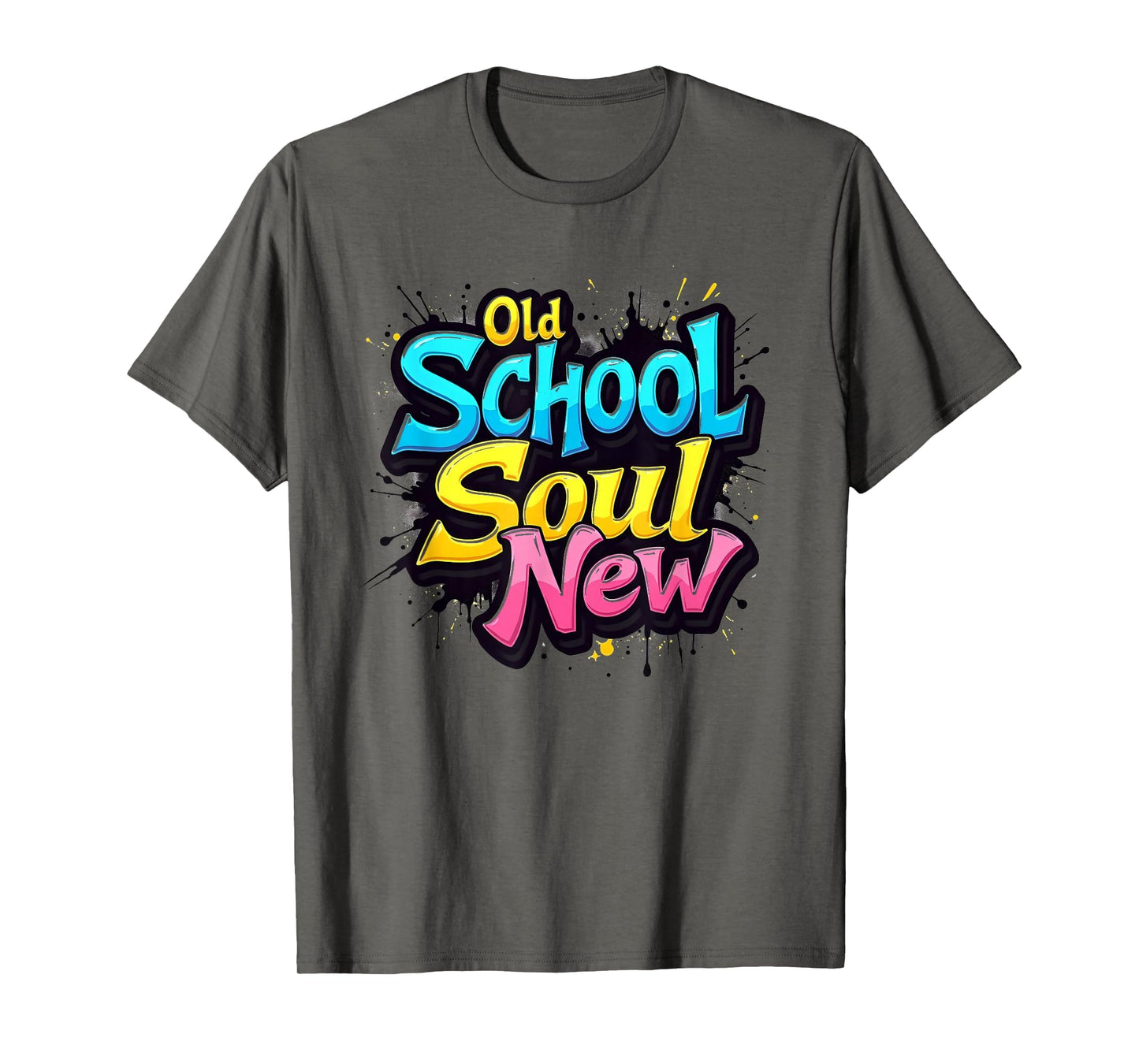Old School Soul New Hip Hop T-Shirt - Custom Art Print Unisex - T-Shirt, Sweatshirt, Hoodie