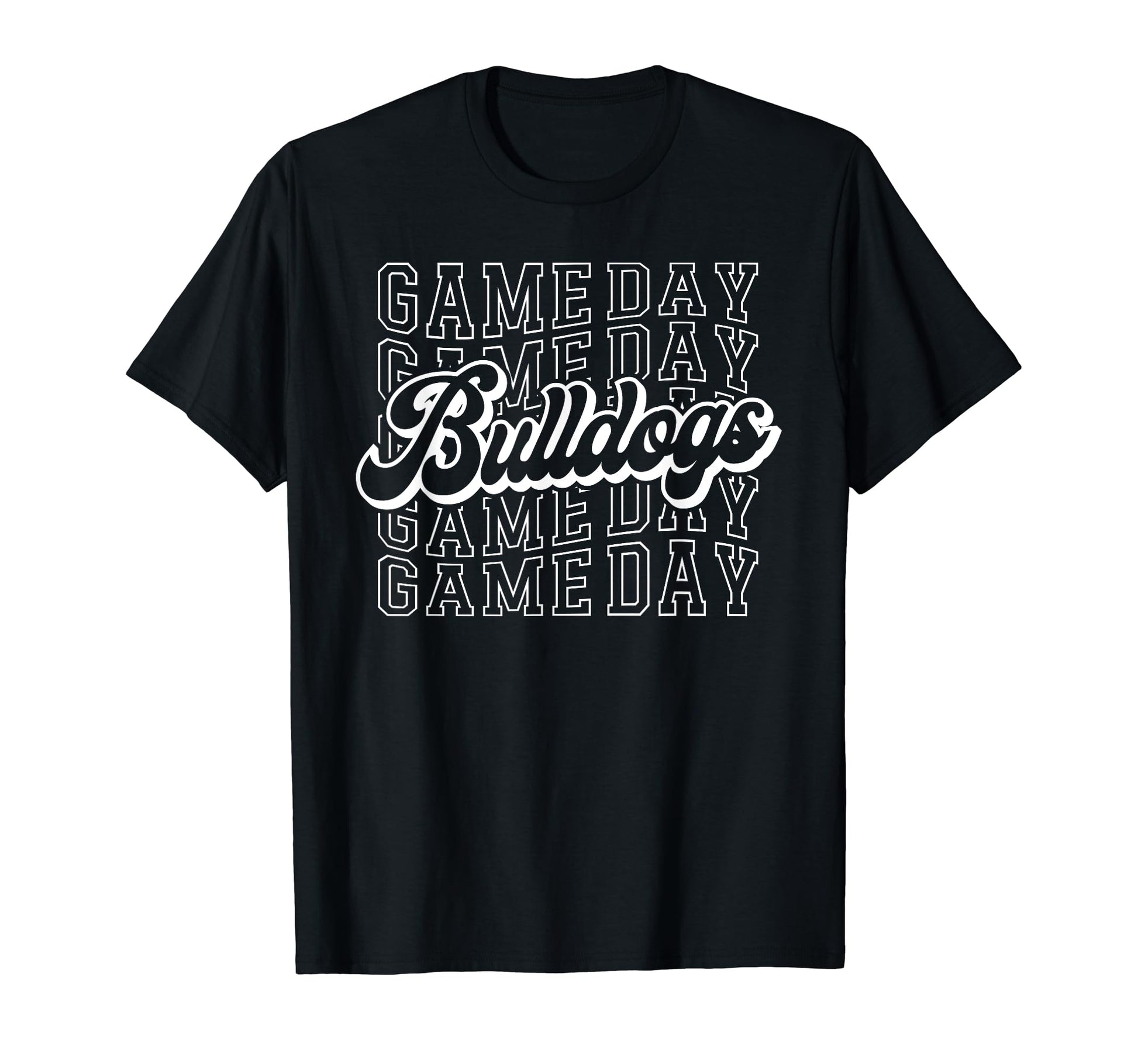 Bulldogs Sports Mascot Bulldogs T-Shirt - Graphic Print for Adults - T-Shirt, Sweatshirt, Hoodie