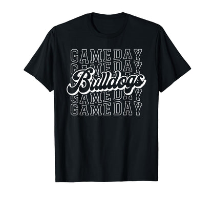 Bulldogs Sports Mascot Bulldogs T-Shirt - Graphic Print for Adults - T-Shirt, Sweatshirt, Hoodie