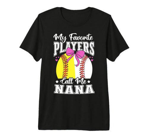 Baseball Grandma Favorite Softball T-Shirt - Casual Everyday Wear Unisex - T-Shirt, Sweatshirt, Hoodie