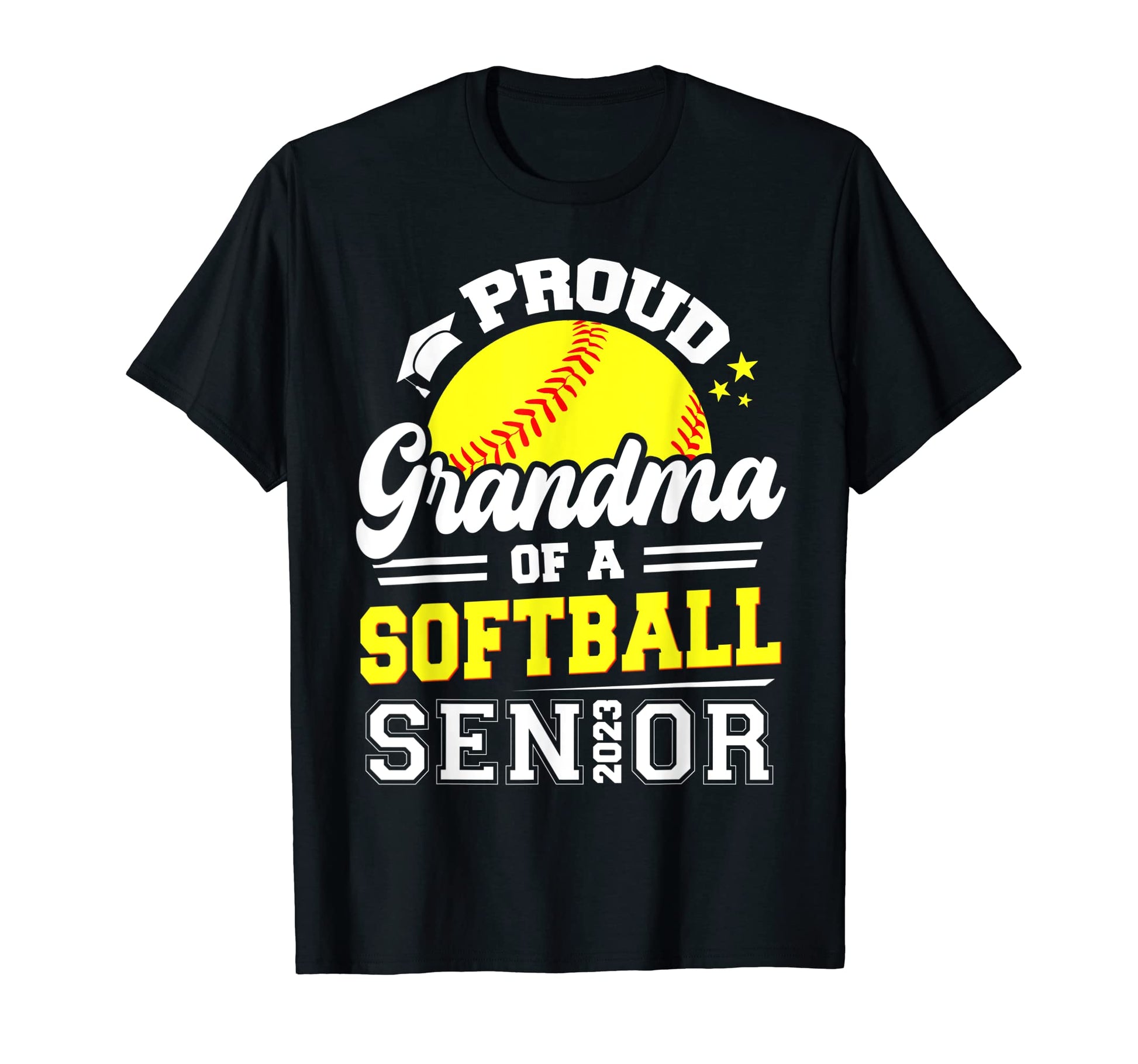 Proud Grandma 2023 Senior Graduate T-Shirt - Custom Art Print Men Women - T-Shirt, Sweatshirt, Hoodie