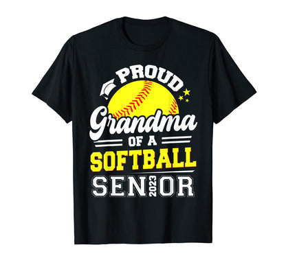 Proud Grandma 2023 Senior Graduate T-Shirt - Custom Art Print Men Women - T-Shirt, Sweatshirt, Hoodie
