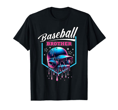 Baseball Brother Baseball Drip Ice Cream T-Shirt - Streetwear Style Unisex - T-Shirt, Sweatshirt, Hoodie