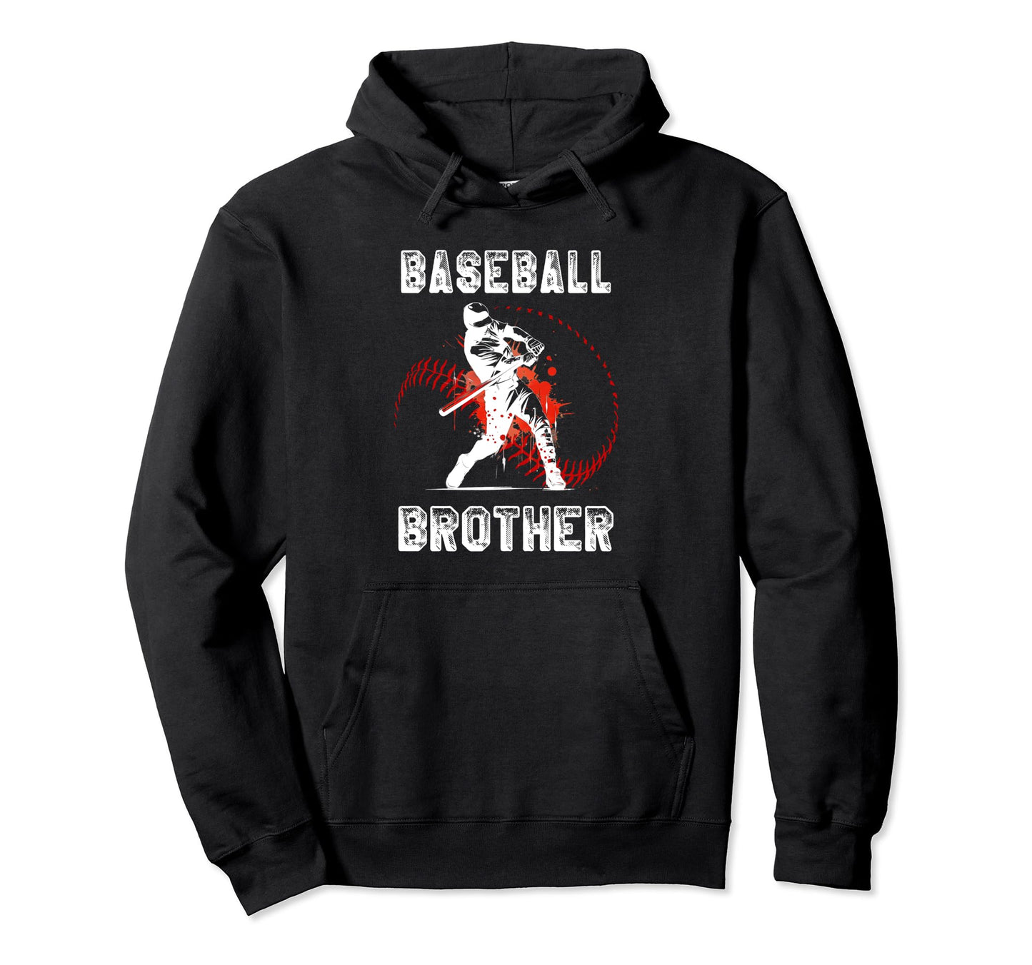 Baseball Brother Gift Brother Hoodie - Aesthetic Graphic for Adults - T-Shirt, Sweatshirt, Hoodie