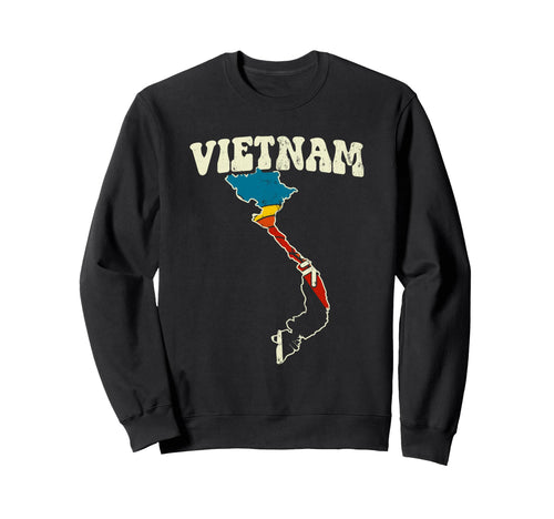 Vietnam Vietnamese Country Sweatshirt - Minimalist Print for Adults - T-Shirt, Sweatshirt, Hoodie