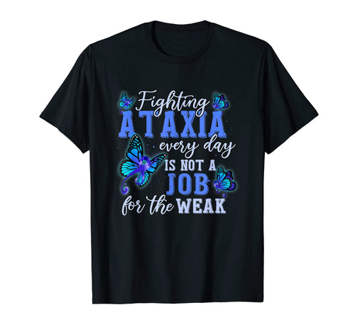 Ataxia Awareness Peace Love Hope We T-Shirt - Trendy Graphic for Adults - T-Shirt, Sweatshirt, Hoodie