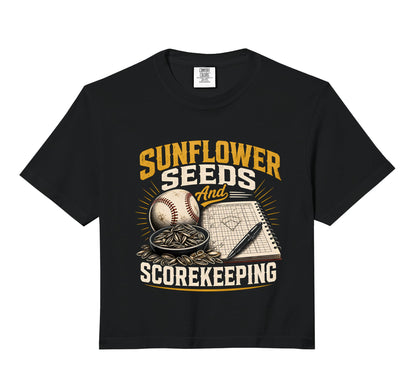 Funny Baseball Sunflower Seeds Joke Comfort Hoodie - Graphic Print Unisex - T-Shirt, Sweatshirt, Hoodie