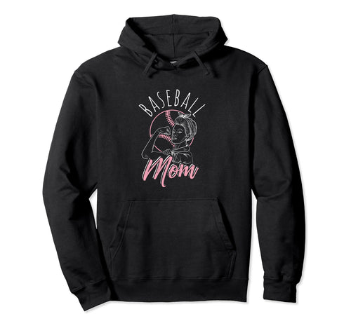 Baseball Mom Sport Athlete Family Mothers Hoodie - Streetwear Style Unisex - T-Shirt, Sweatshirt, Hoodie