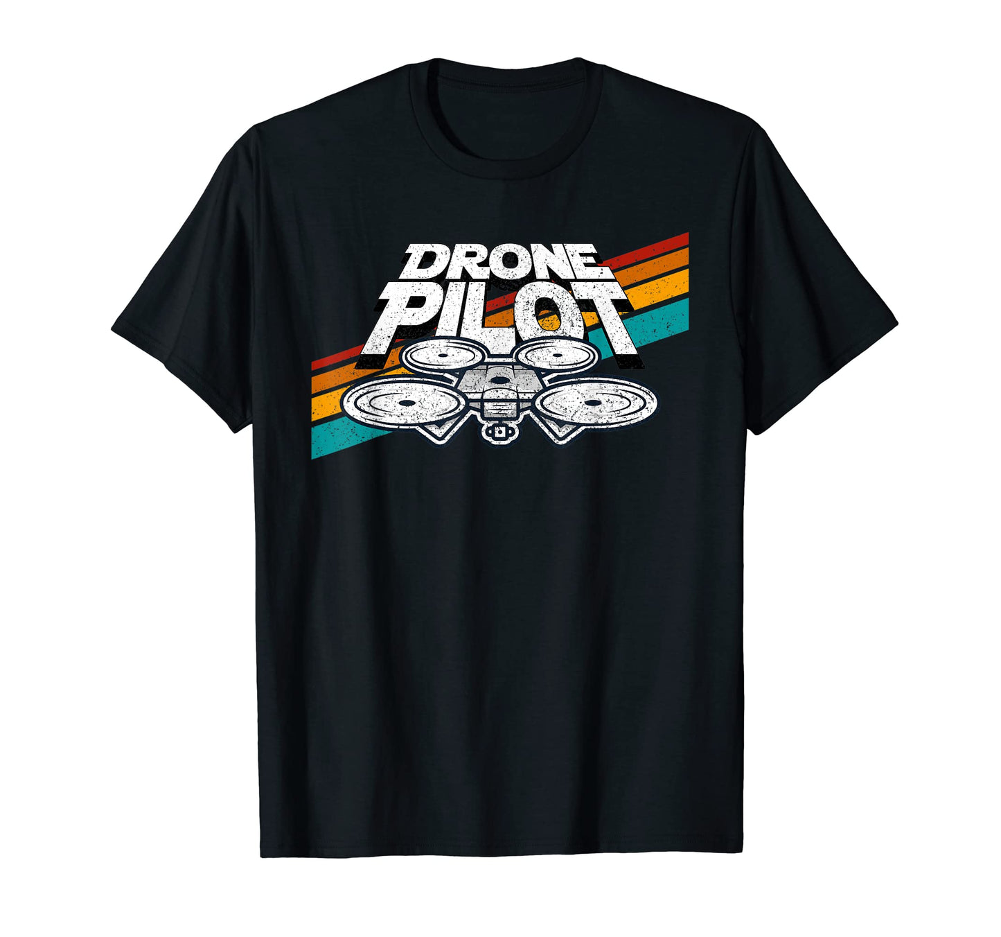 Drone Pilot Rc Quadcopter T-Shirt - Unique Graphic Unisex - T-Shirt, Sweatshirt, Hoodie