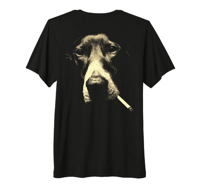Great Dane Smoking Cigarette T-Shirt - Casual Everyday Wear Men Women - T-Shirt, Sweatshirt, Hoodie