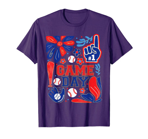 Game Day Baseball Life Softball Life T-Shirt - Streetwear Style Unisex - T-Shirt, Sweatshirt, Hoodie