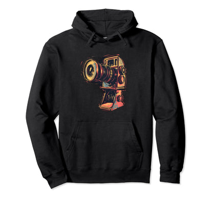 Photography Film Camera Photographer Hoodie - Novelty Apparel for Adults - T-Shirt, Sweatshirt, Hoodie