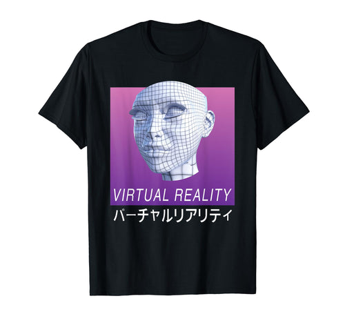 Futuristic Japanese Virtual Reality T-Shirt - Casual Everyday Wear Unisex - T-Shirt, Sweatshirt, Hoodie