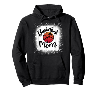 Leopard Bleached Basketball Mom Game Hoodie - Custom Art Print Men Women - T-Shirt, Sweatshirt, Hoodie