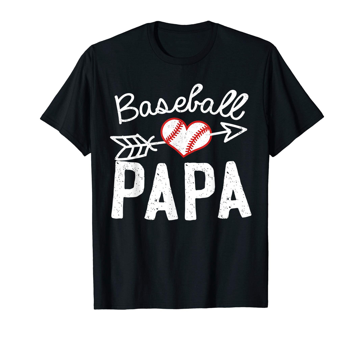 Baseball Papa Daddy T-Shirt - Minimalist Print Unisex - T-Shirt, Sweatshirt, Hoodie