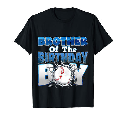 Brother Baseball Birthday Family Baller B T-Shirt - Novelty Apparel Unisex - T-Shirt, Sweatshirt, Hoodie
