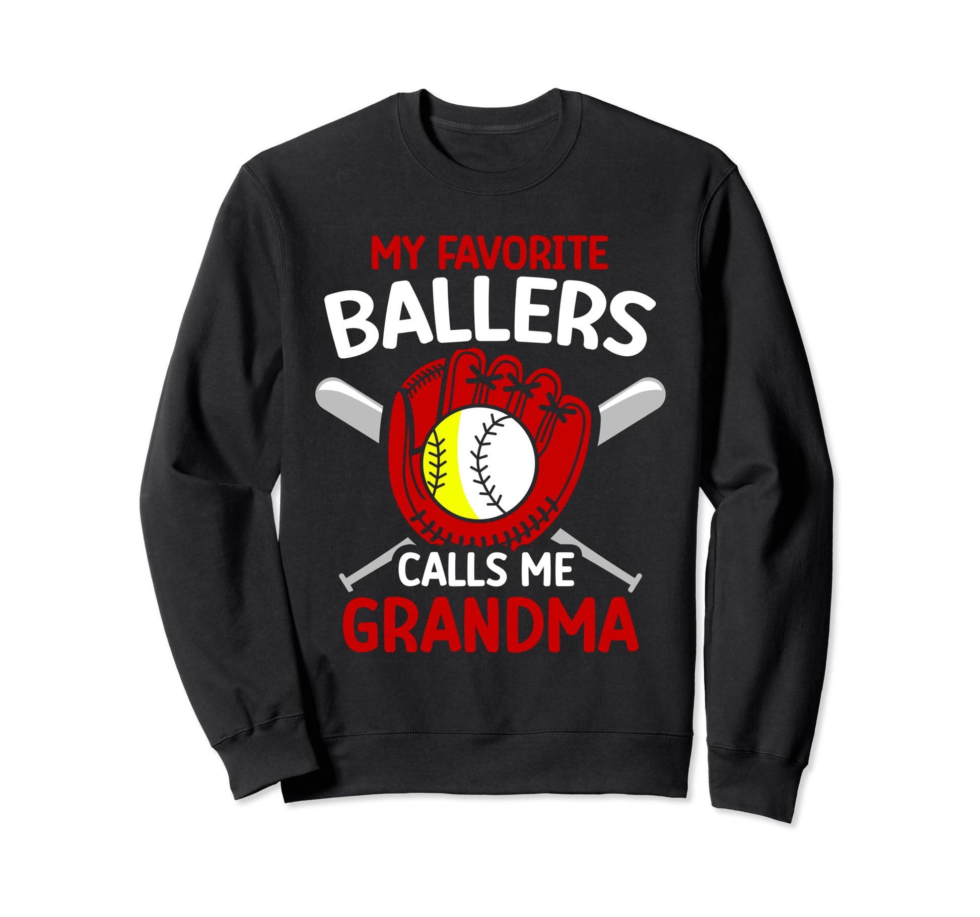 My Favorite Ballers Calls Me Sweatshirt - Custom Art Print for Adults - T-Shirt, Sweatshirt, Hoodie
