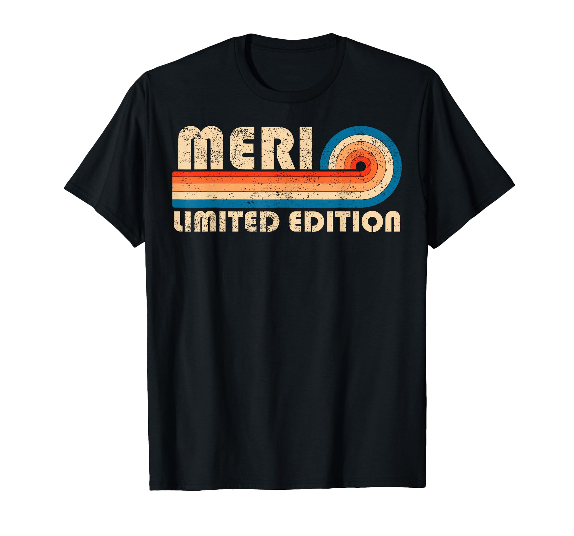 Meri 70S 80S Sunset Stripe T-Shirt - Streetwear Style Men Women - T-Shirt, Sweatshirt, Hoodie