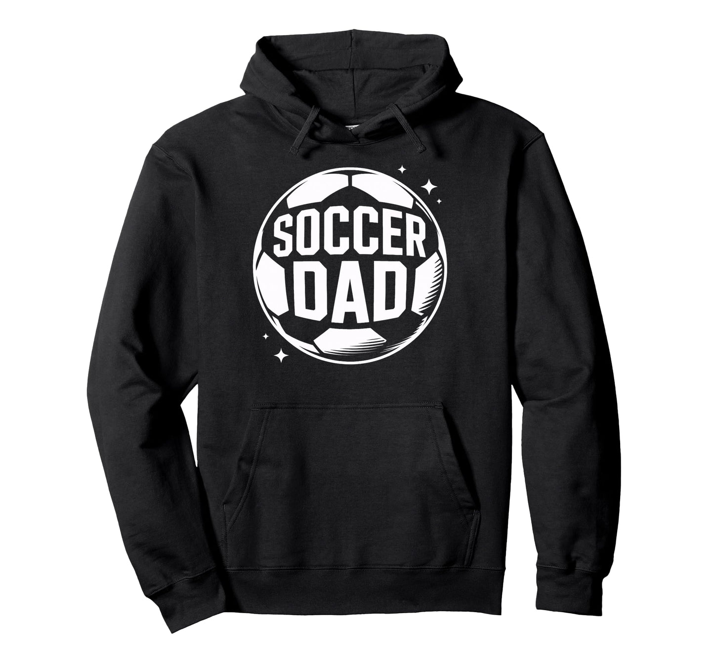 Soccer Dad Game Day Watcher Soccer Hoodie - Novelty Apparel for Adults - T-Shirt, Sweatshirt, Hoodie