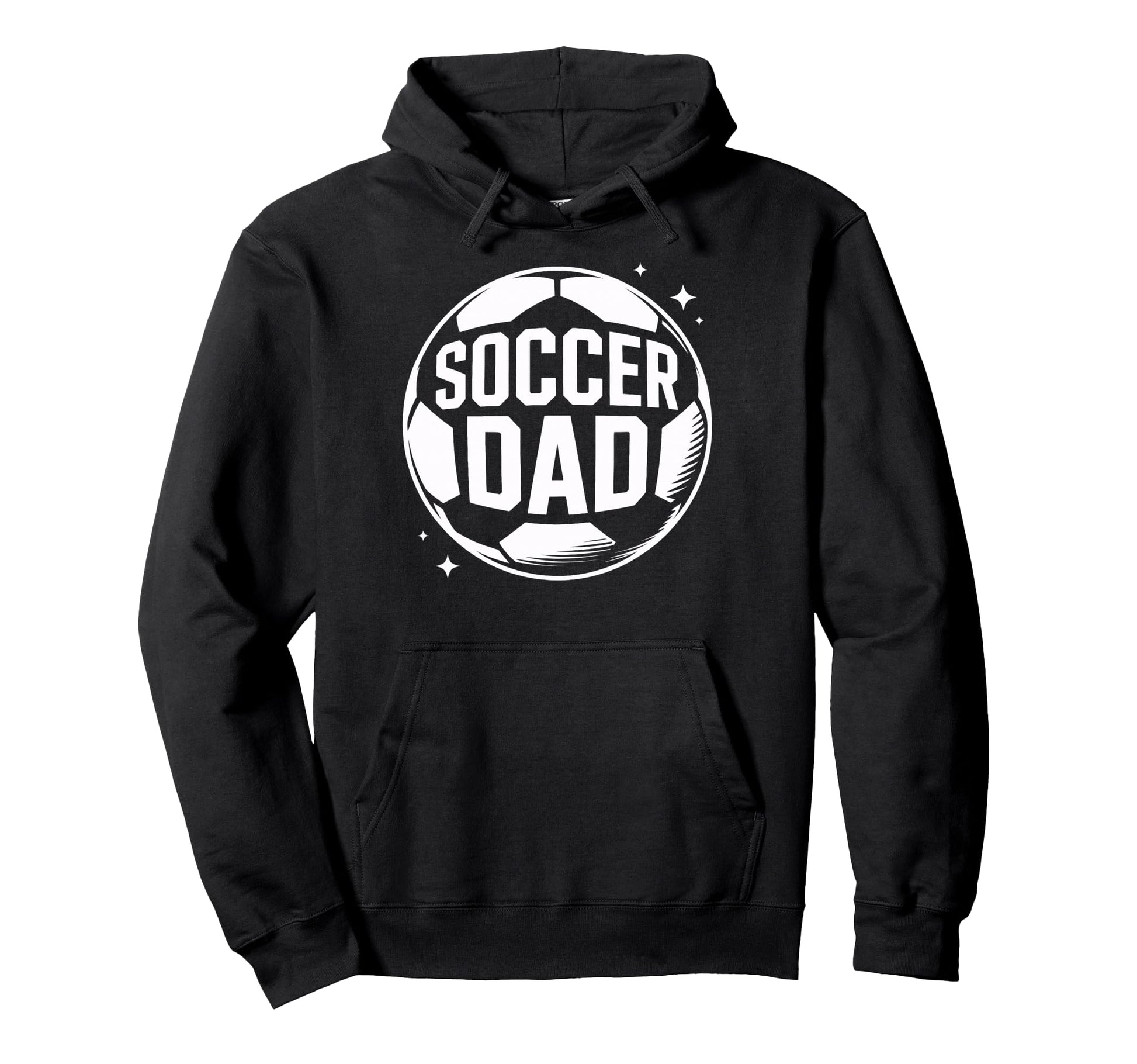 Soccer Dad Game Day Watcher Soccer Hoodie - Novelty Apparel for Adults - T-Shirt, Sweatshirt, Hoodie