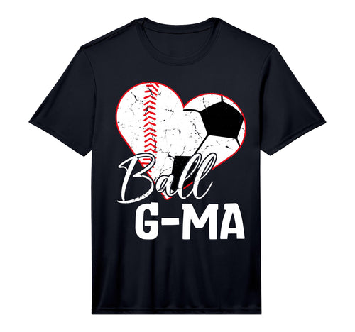 Mens Proud Ball G Ma Biggest Fan Soccer T-Shirt - Custom Art Print Unisex - T-Shirt, Sweatshirt, Hoodie